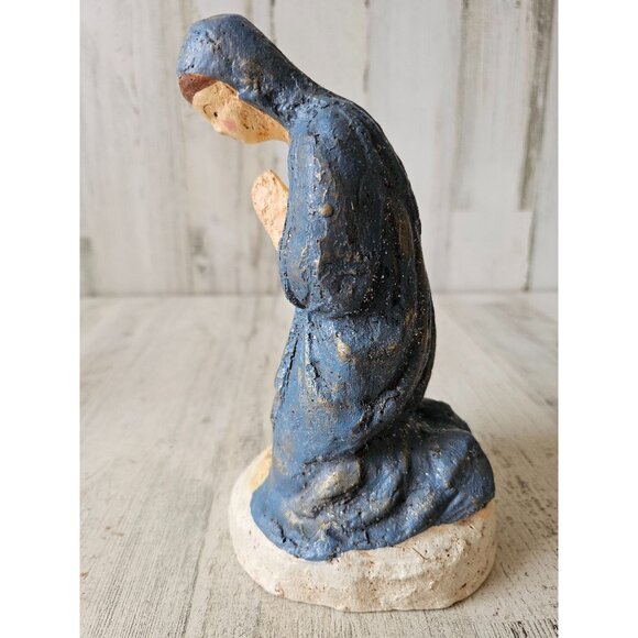 Teena flanner Virgin Mary Midwest canyon Nativity Xmas religious statue large fi - Picture 2 of 9